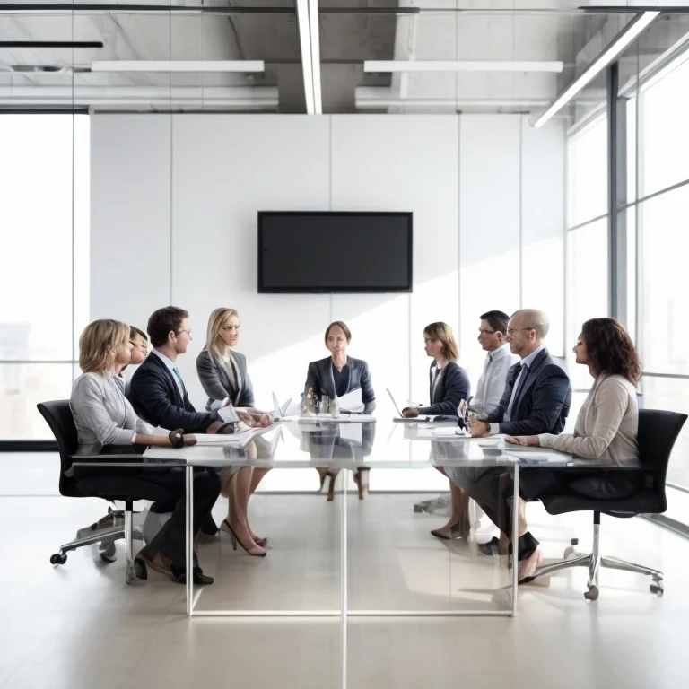 Coaching-Sitzung mit Führungskräften bei LeaderHubCoach